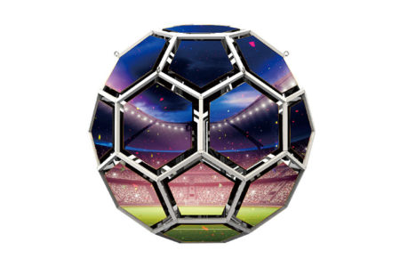 [カスタムLED] サッカーボール