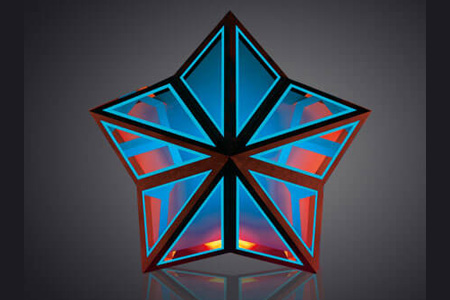 LEDビジョン/DJブース「ファイブスター -Five Stars|DGX社製」