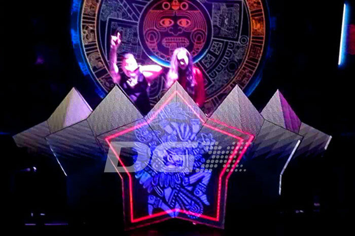 LEDビジョン/DJブース「ファイブスター -Five Stars|DGX社製」