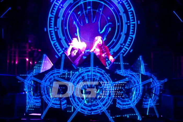 LEDビジョン/DJブース「ファイブスター -Five Stars|DGX社製」