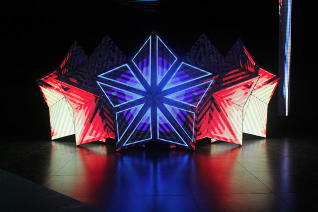 LEDビジョン/DJブース「ファイブスター -Five Stars|DGX社製」