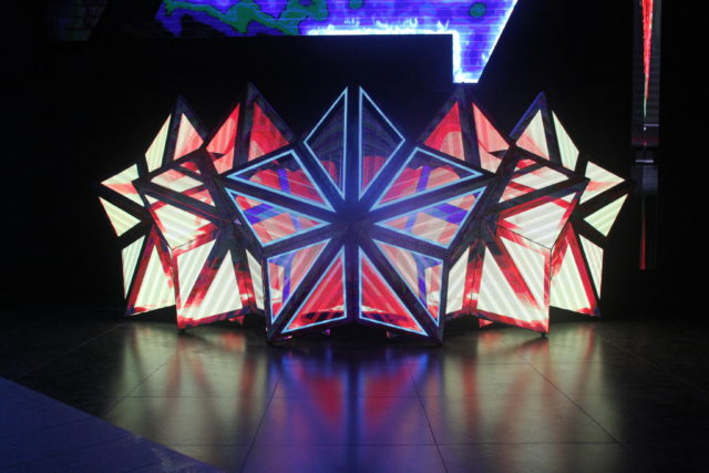 LEDビジョン/DJブース「ファイブスター -Five Stars|DGX社製」