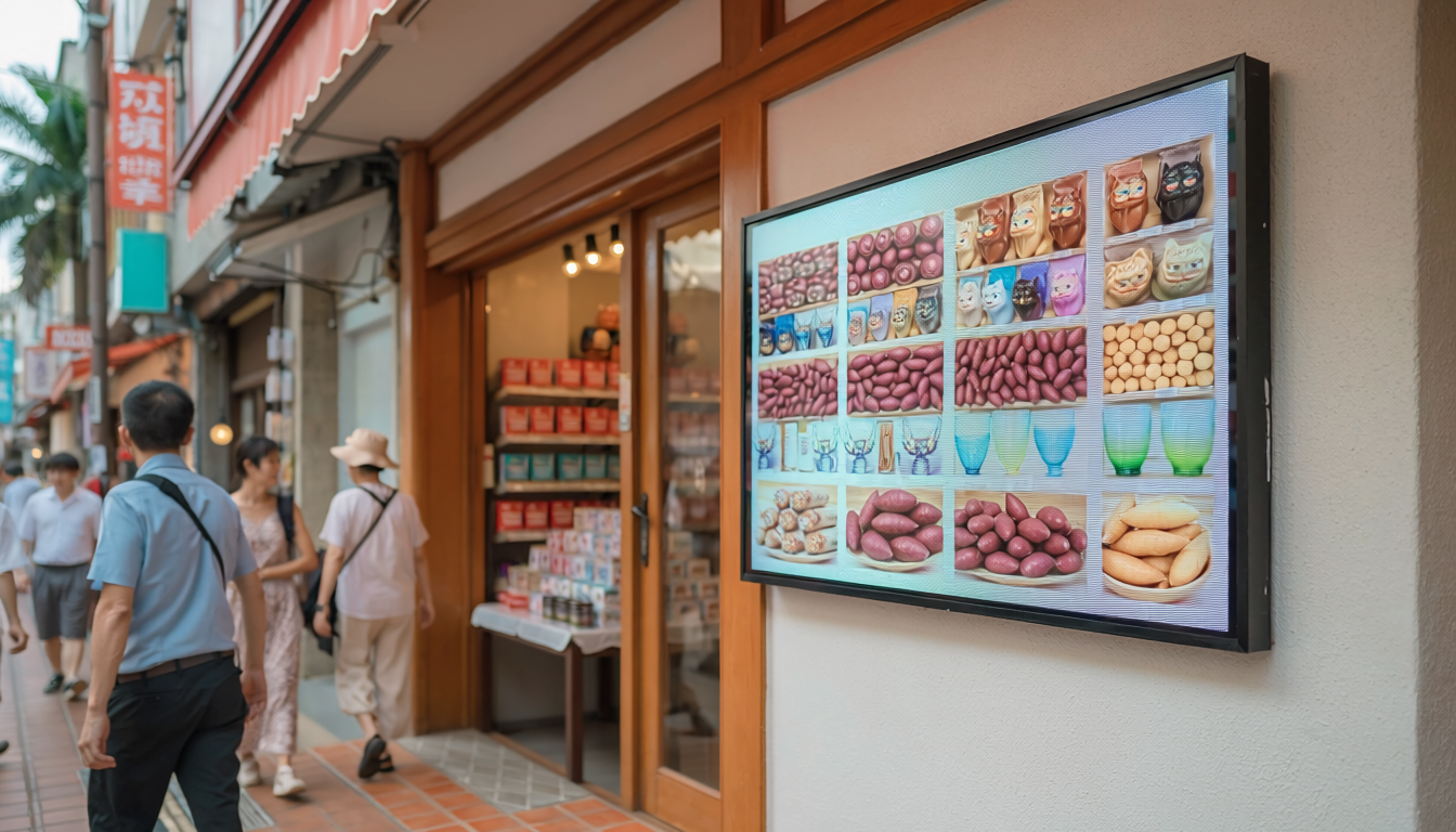 国際通りの店頭キャンペーン・ポップアップには1㎡のLEDビジョンが使いやすい理由|エントリープラン29.8万円〜
