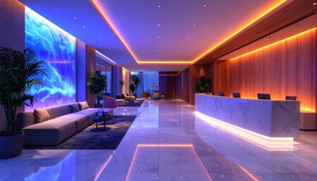 商業施設・ホテル・受付でのLED活用事例｜導入イメージと使い方をわかりやすく解説