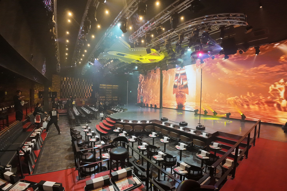 BEYOND TACHIKAWA様｜巨大LEDステージ施工実績